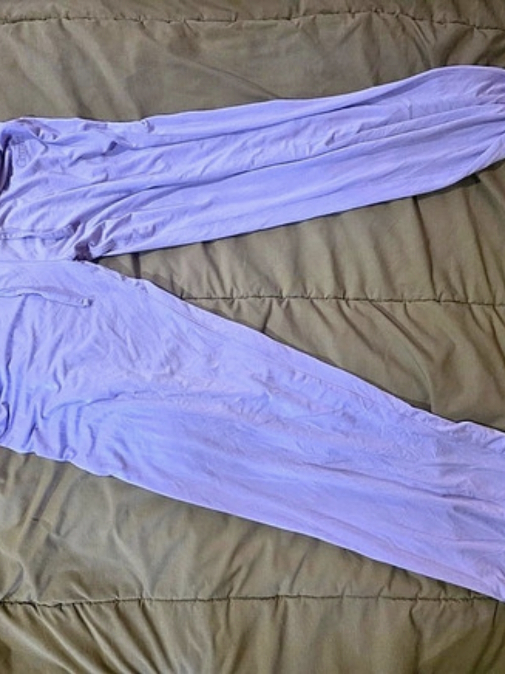 Comfyt Wide Leg Lounge Pants in Pink Size Large